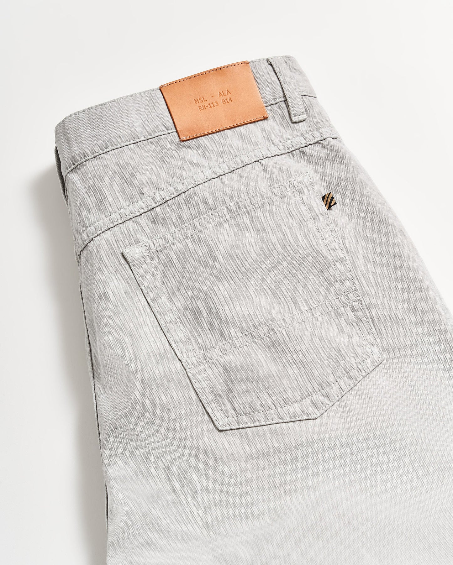 Cotton Linen 5 Pocket Pant Quarry Billy Reid