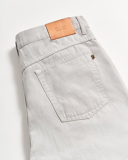 Cotton Linen 5 Pocket Pant Quarry Billy Reid