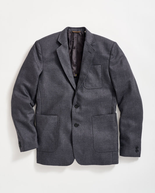 Archie Jacket Charcoal Billy Reid