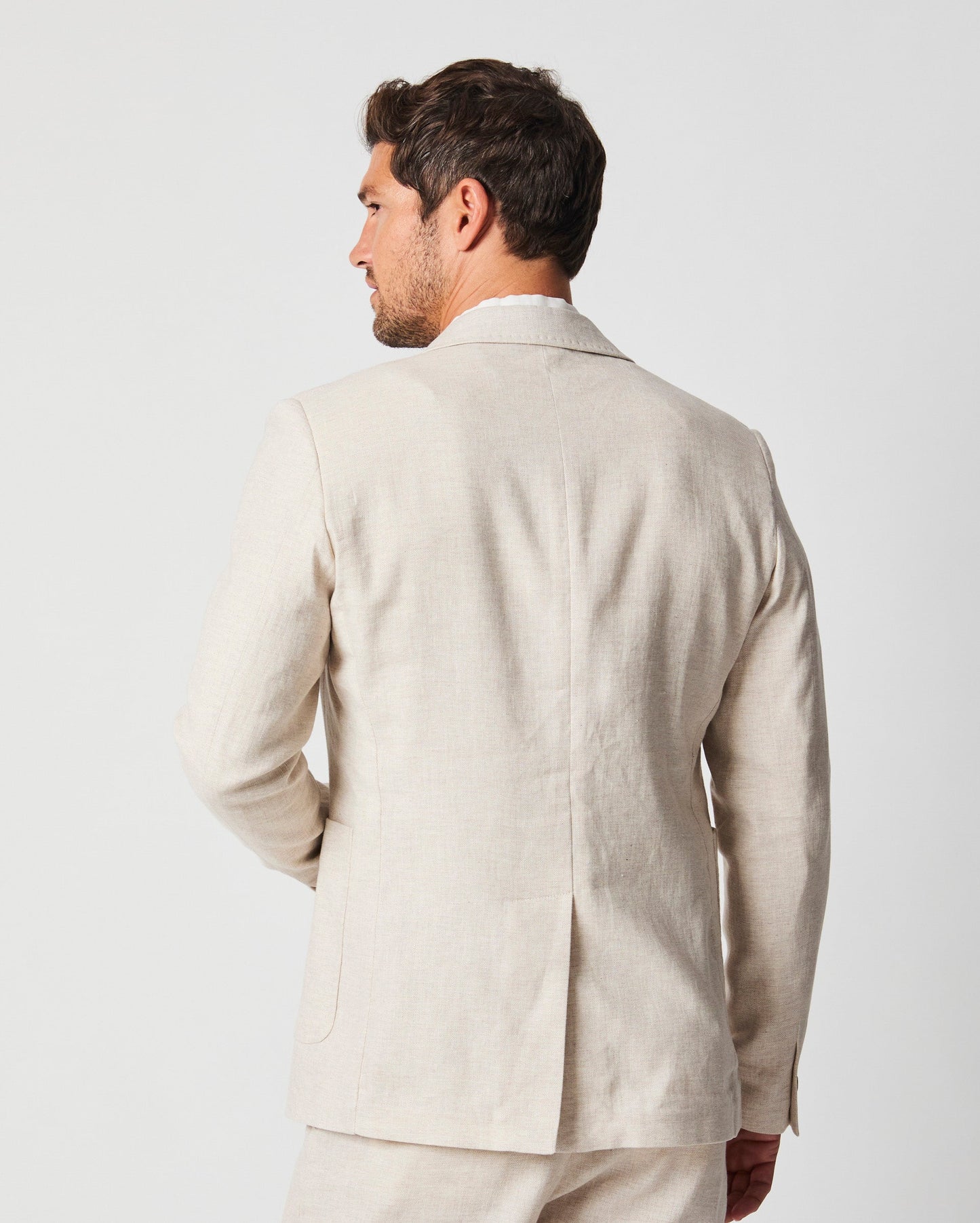 Herringbone Archie Jacket Natural Billy Reid