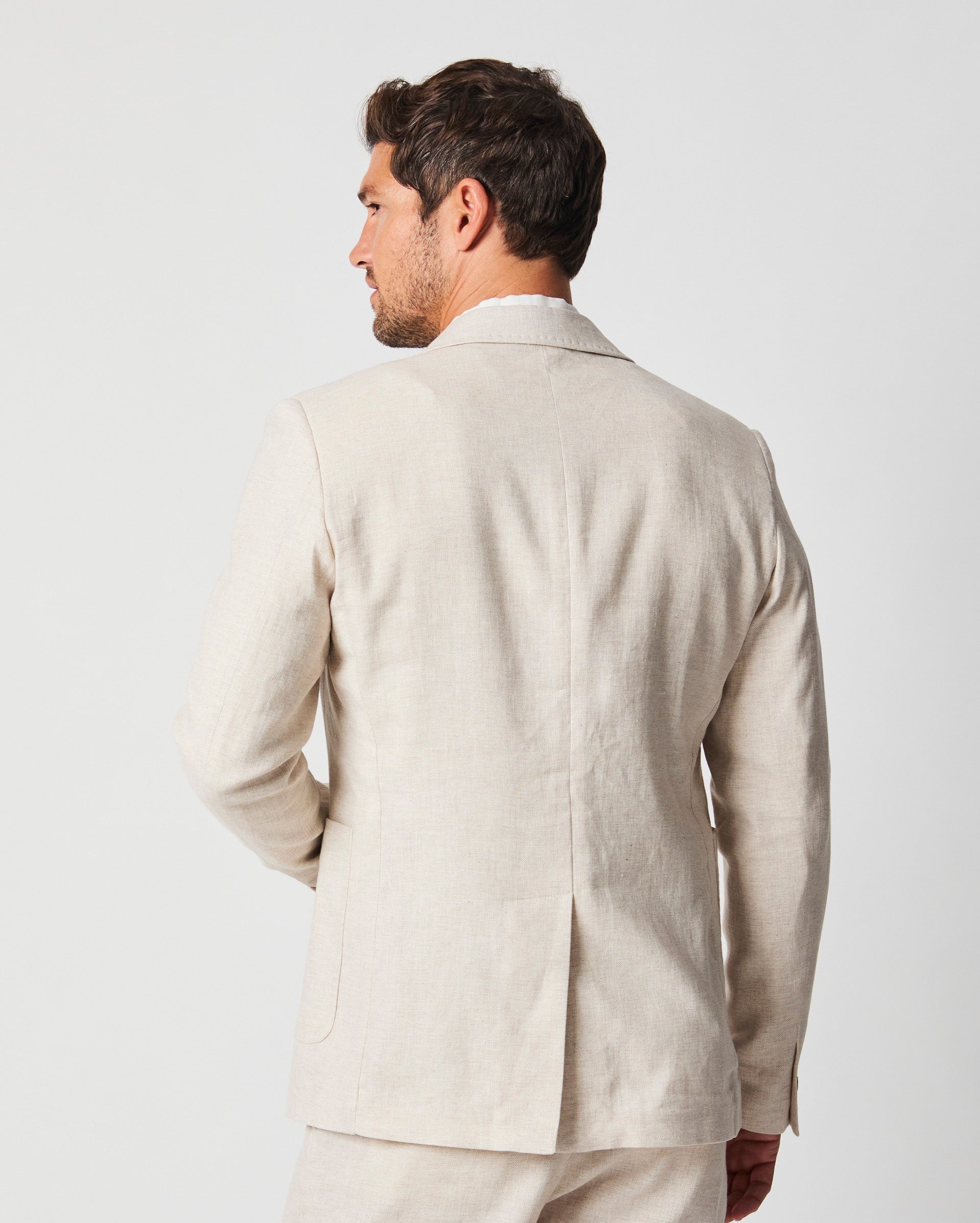 Herringbone Archie Jacket Natural Billy Reid