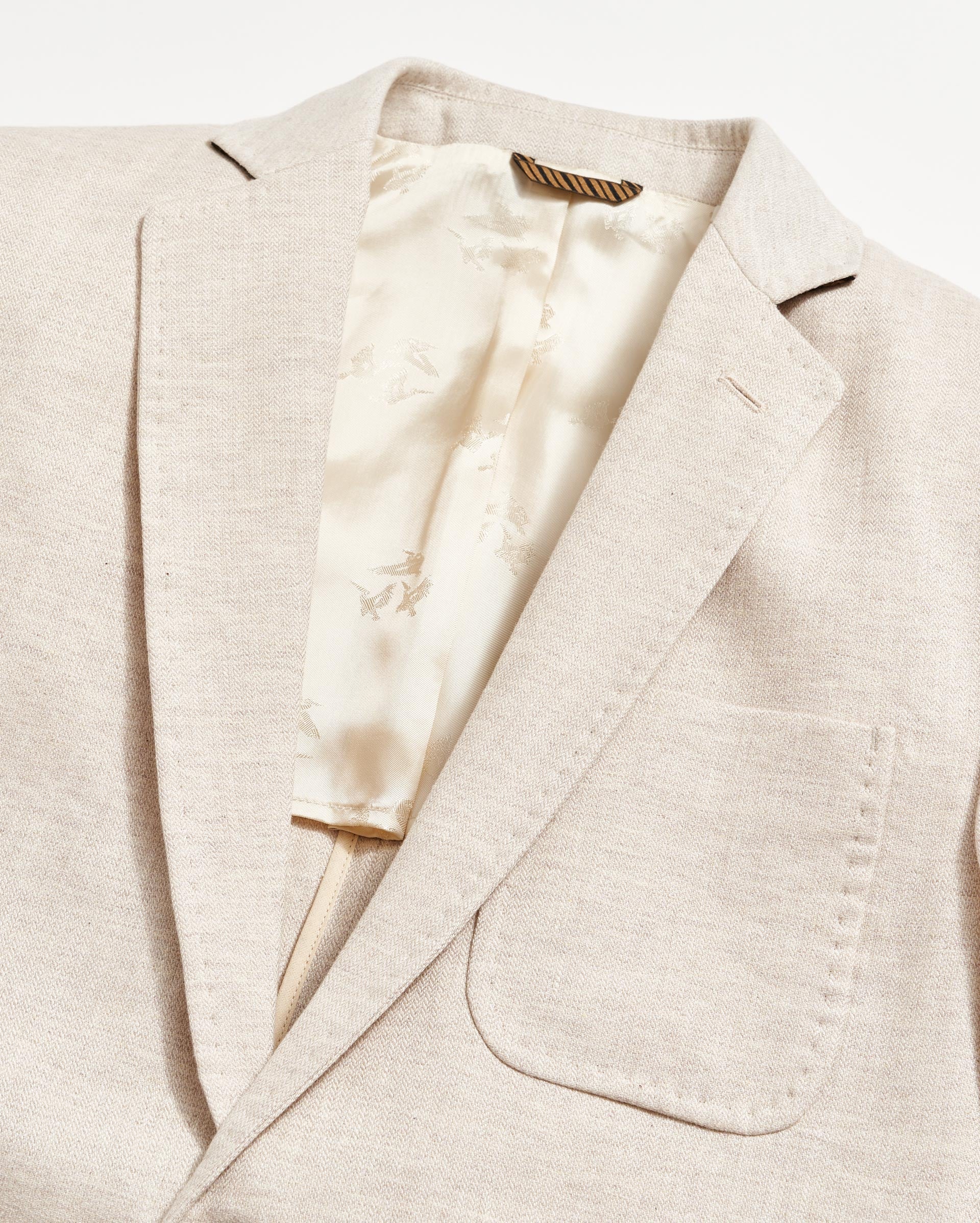 Herringbone Archie Jacket Natural Billy Reid