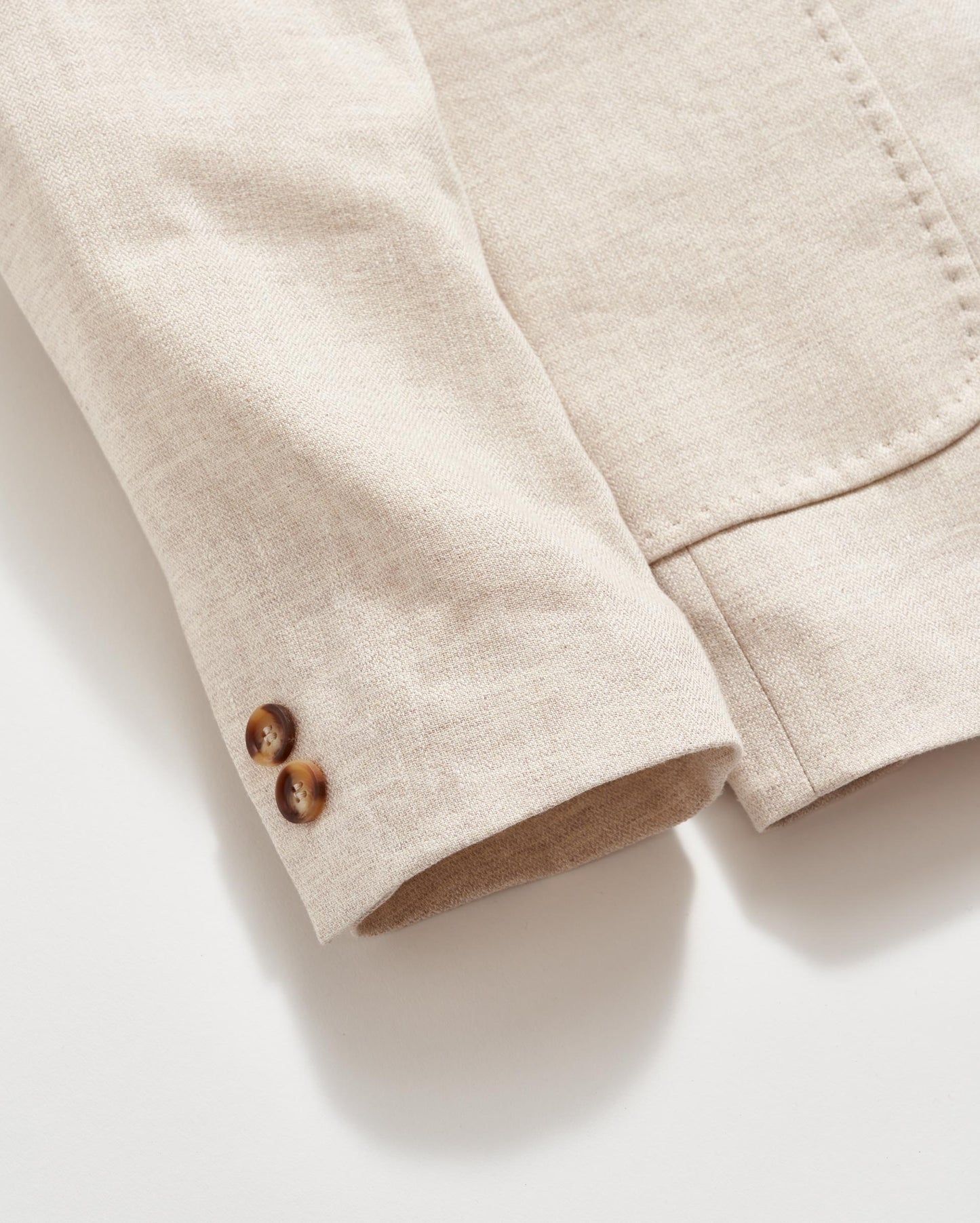 Herringbone Archie Jacket Natural Billy Reid