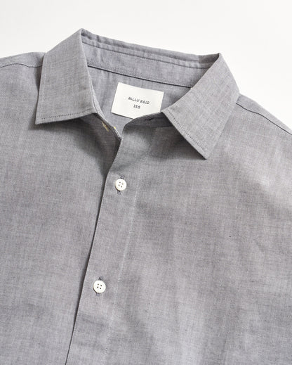 Oxford Hutcheson Dress Shirt Light Grey Billy Reid