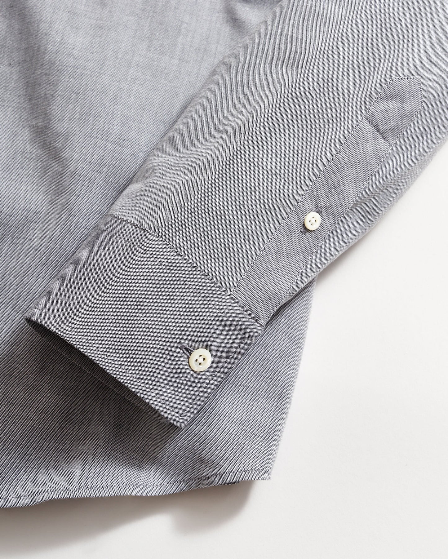 Oxford Hutcheson Dress Shirt Light Grey Billy Reid