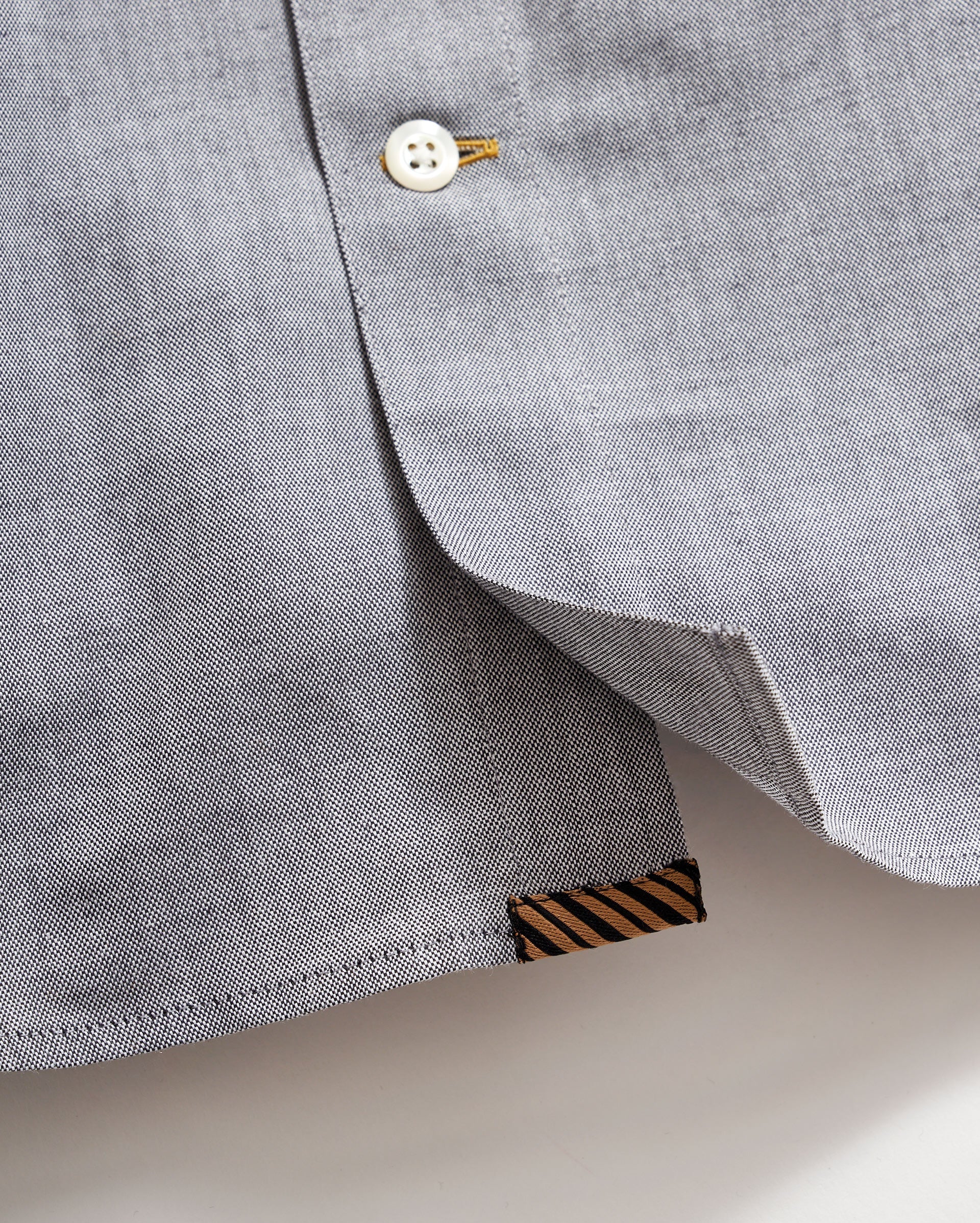 Oxford Hutcheson Dress Shirt Light Grey Billy Reid
