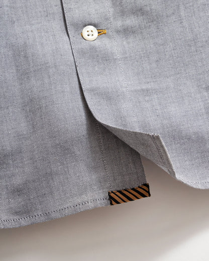 Oxford Hutcheson Dress Shirt Light Grey Billy Reid