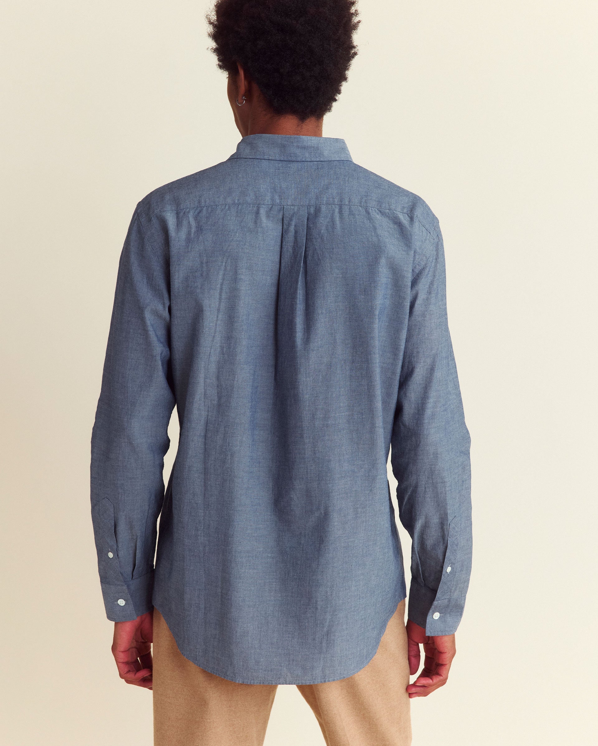 Chambray Holt Dress Shirt Chambray Billy Reid