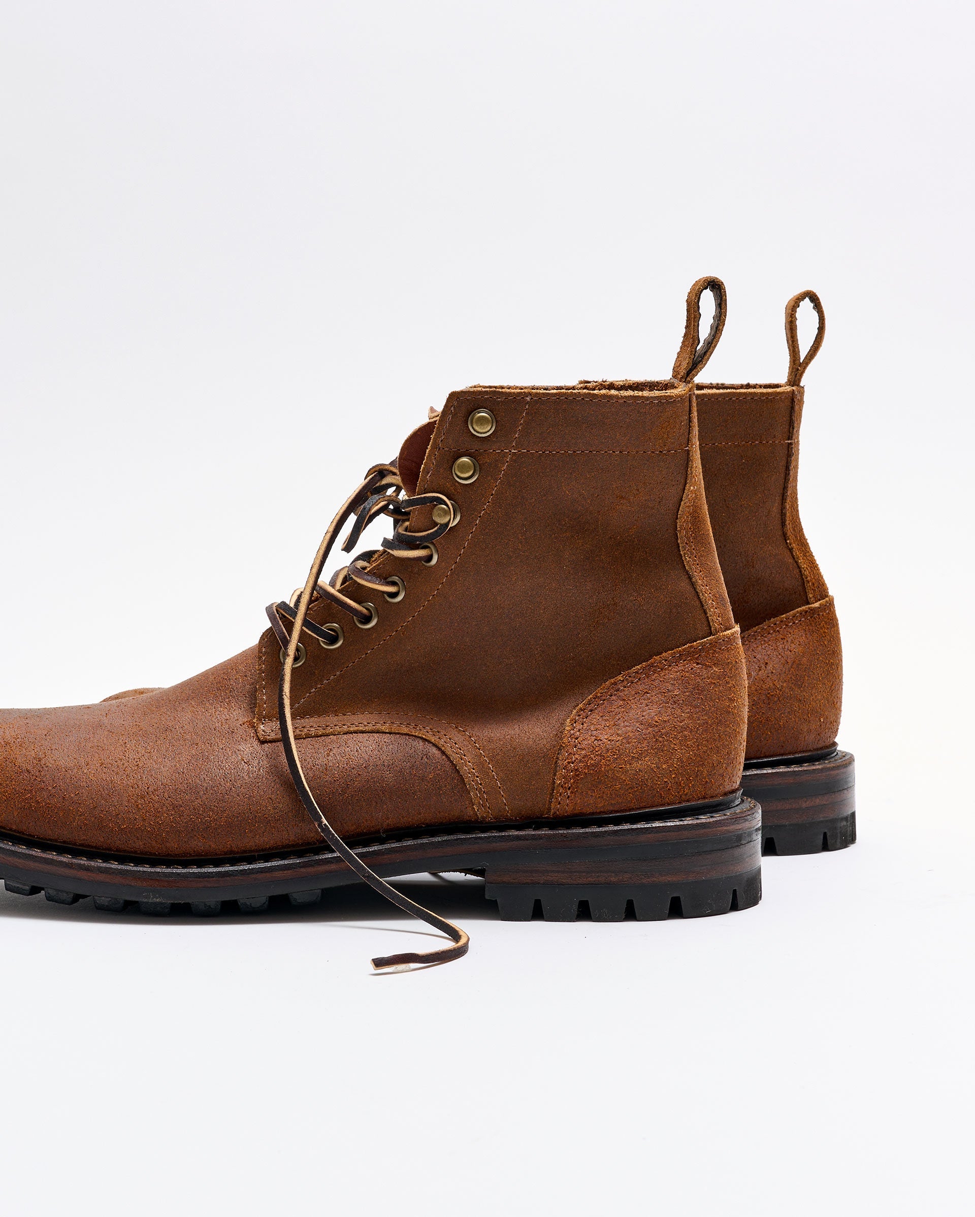 Oak Street x Billy Reid Trench Boot Tobacco Billy Reid