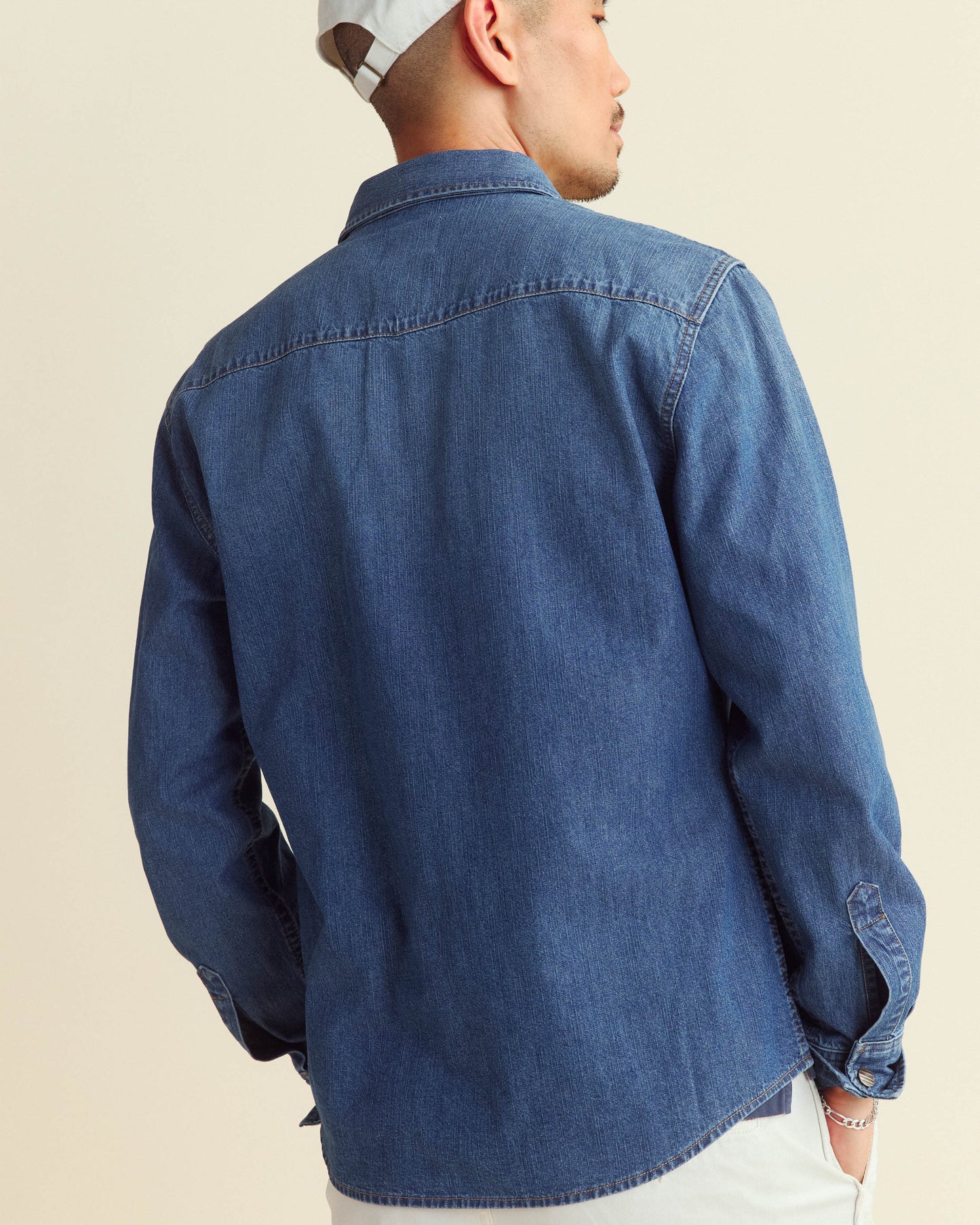 Shoals Denim Shirt Light Indigo Billy Reid