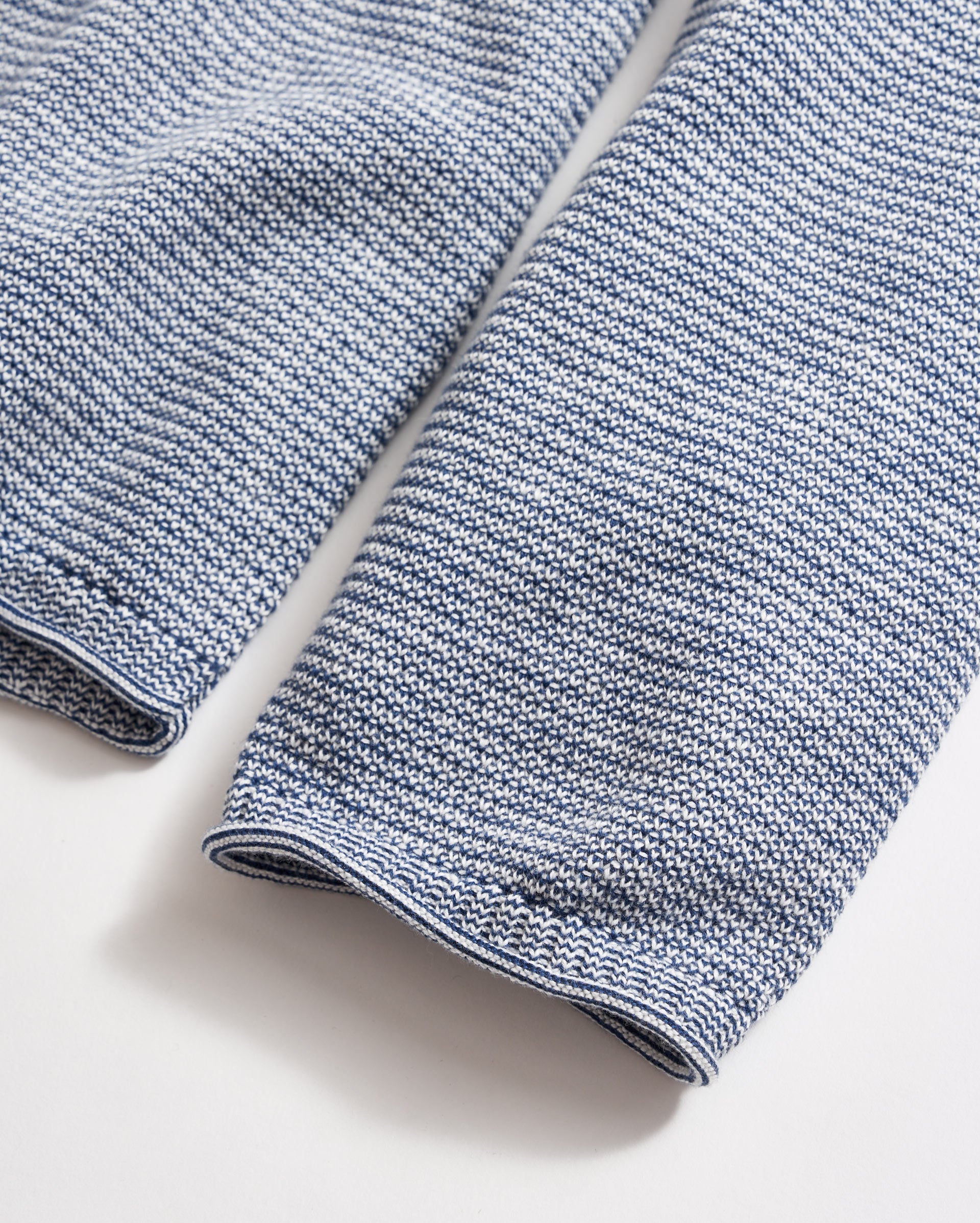Tuck Stripe Crew Dark Denim Billy Reid