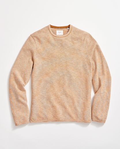 Tuck Stripe Crew Barley Billy Reid