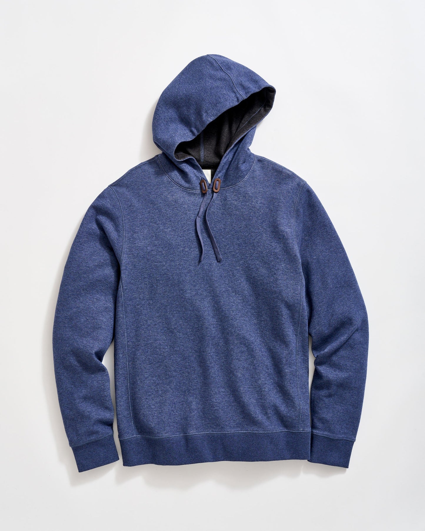 Rib Hoodie Pullover Denim Blue Billy Reid