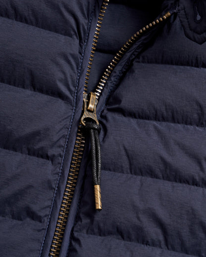 Baffle Vest Dark Navy Billy Reid
