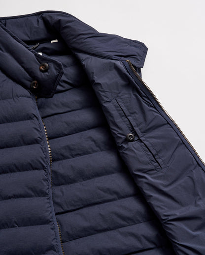 Baffle Vest Dark Navy Billy Reid