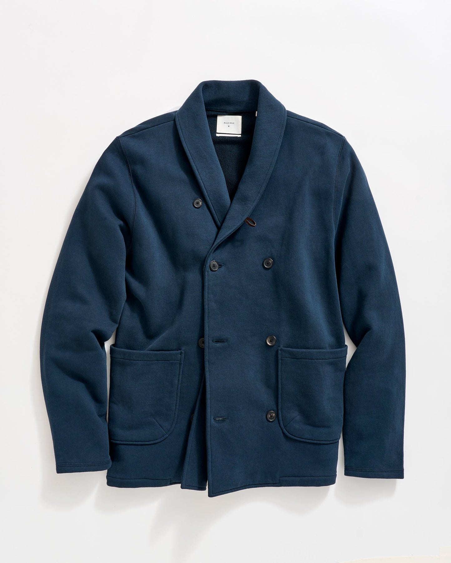 John Shawl Cardigan Carbon Blue Billy Reid