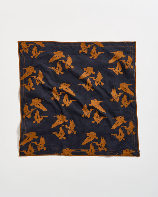 Pelican Bandana Black/Gold Billy Reid