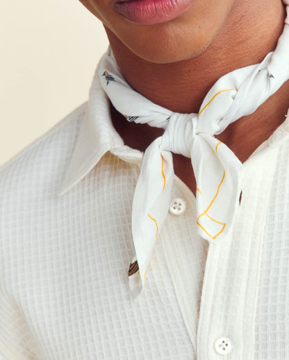 Yellowhammer Bandana White Billy Reid