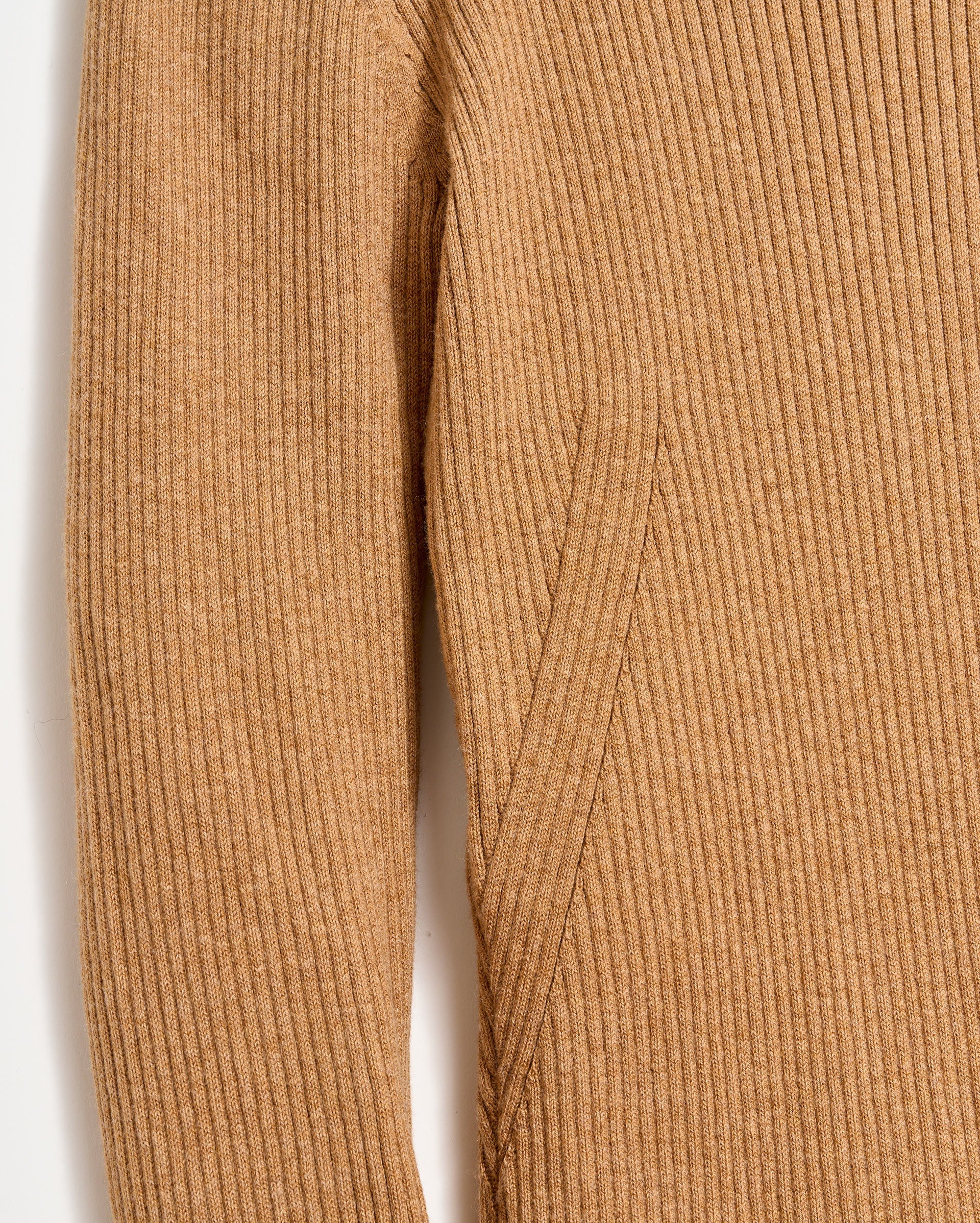 Long Sleeve Rib Crew Billy'S Brown Billy Reid