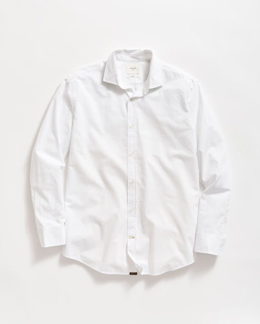Coupe Holt Dress Shirt White Billy Reid