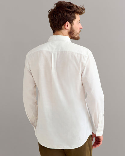 Coupe Holt Dress Shirt White Billy Reid