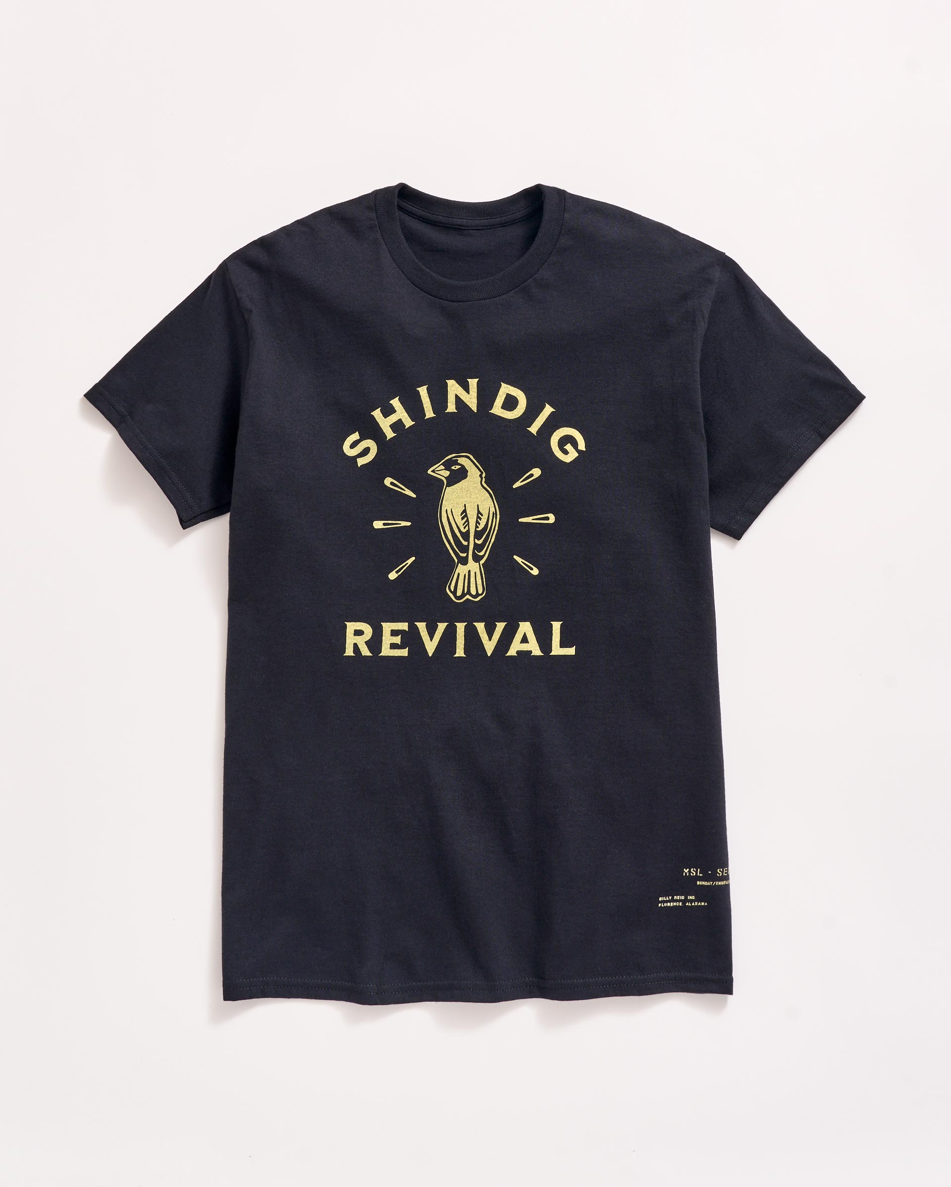 Shindig Tee Black Billy Reid