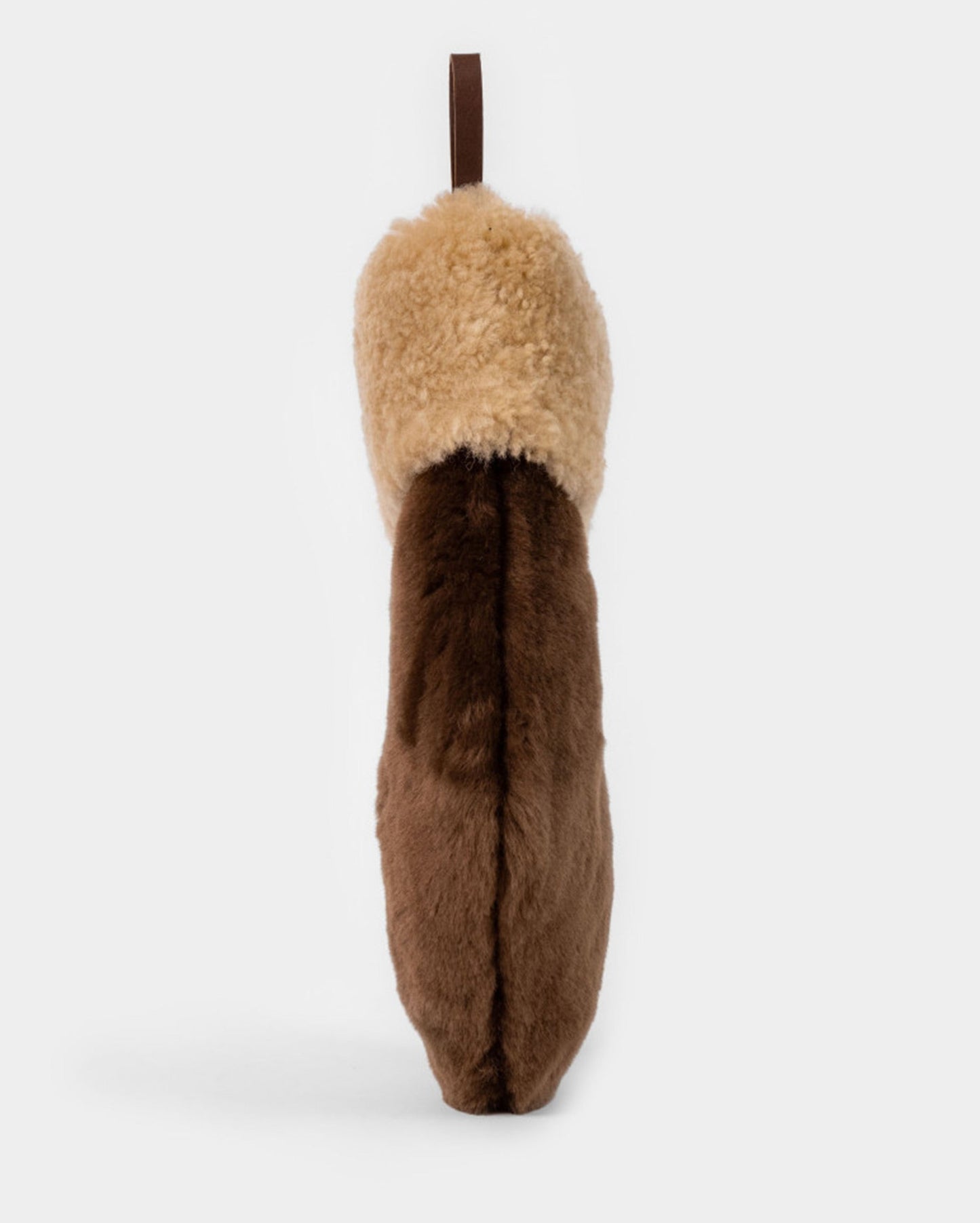 Moore & Giles Shearling Stocking Contrast Cognac Billy Reid