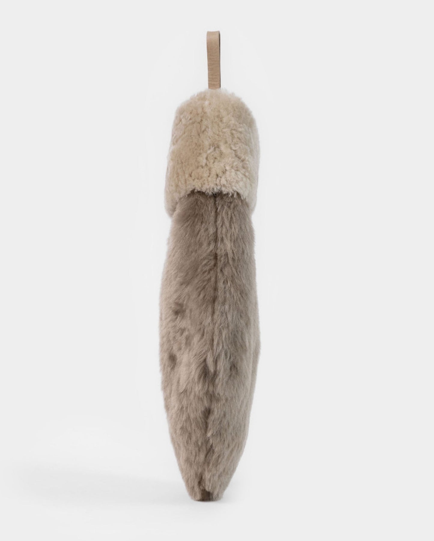 Moore & Giles Shearling Stocking Contrast Grey Billy Reid