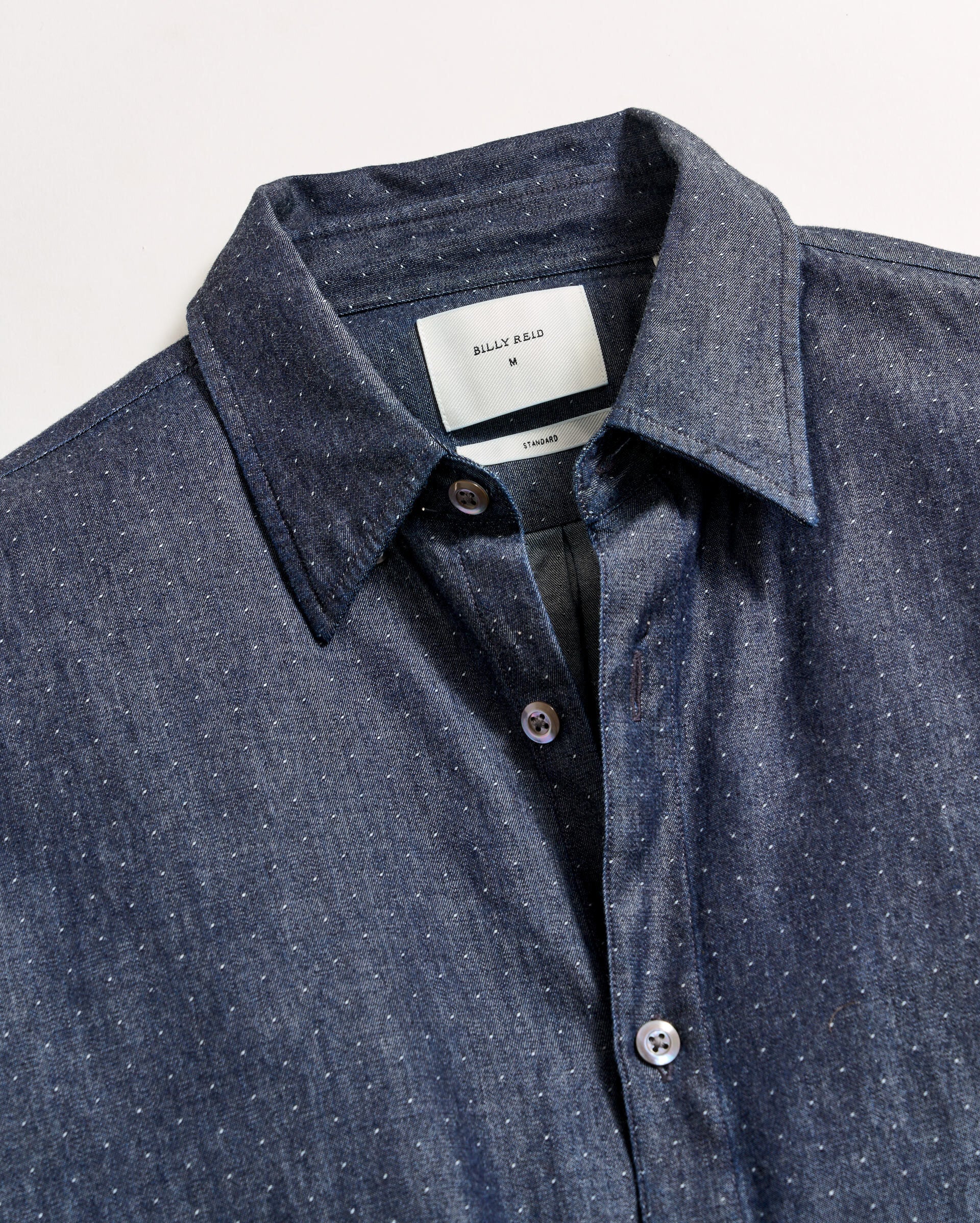Coupe Wilson Shirt Indigo Billy Reid