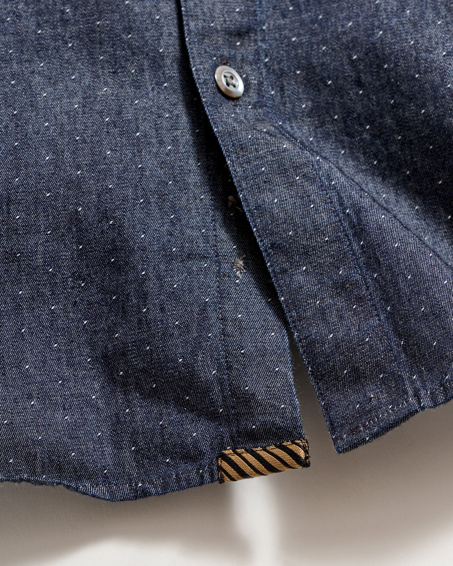 Coupe Wilson Shirt Indigo Billy Reid