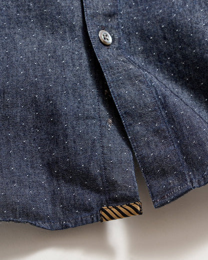 Coupe Wilson Shirt Indigo Billy Reid
