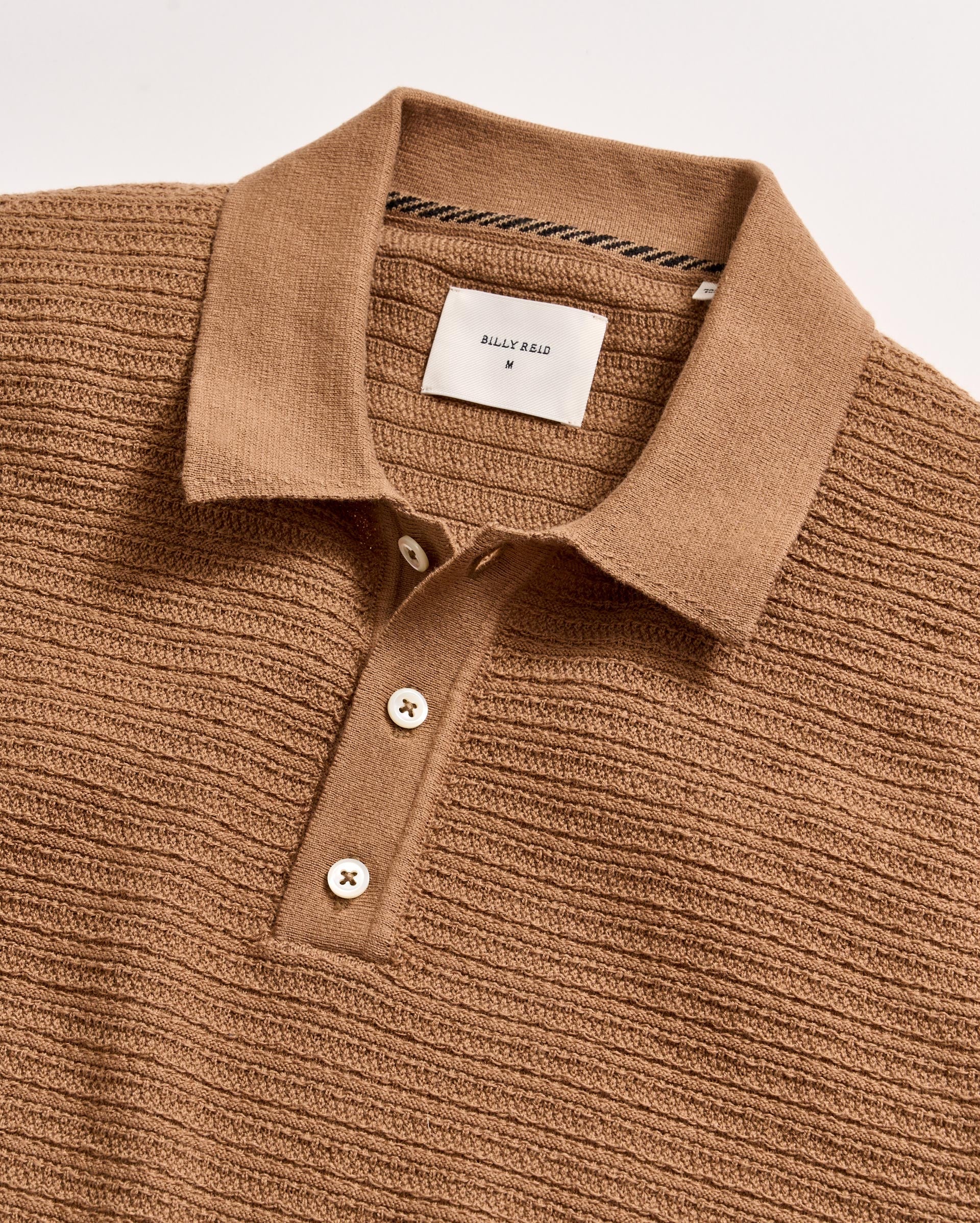 Lachlan Links Polo British Khaki Billy Reid