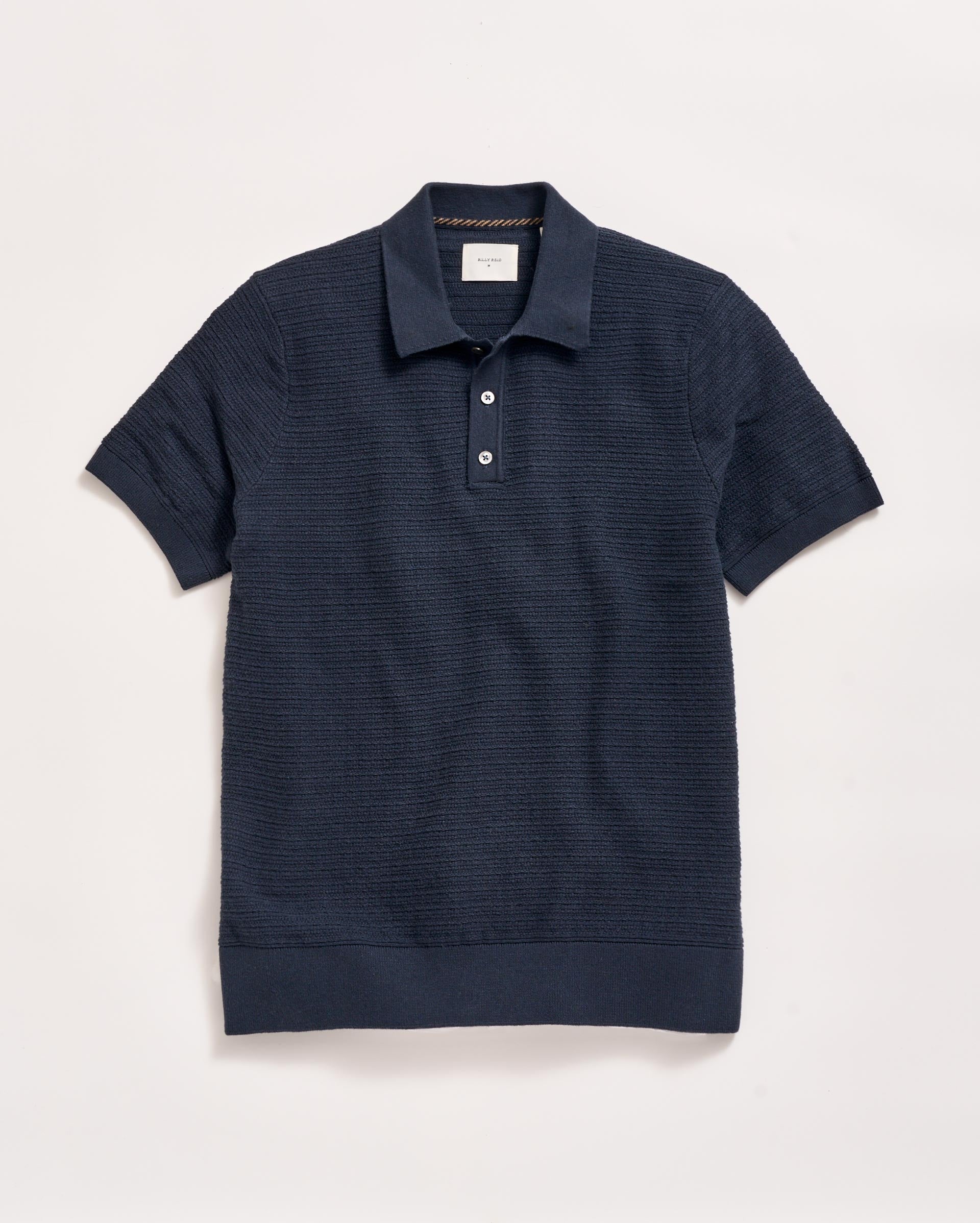Lachlan Links Polo Carbon Blue Billy Reid