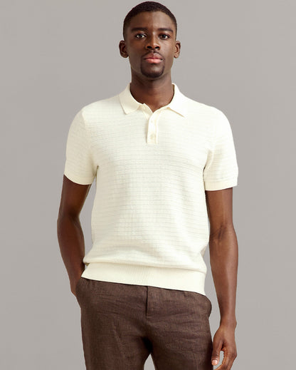 Lachlan Links Polo White Billy Reid