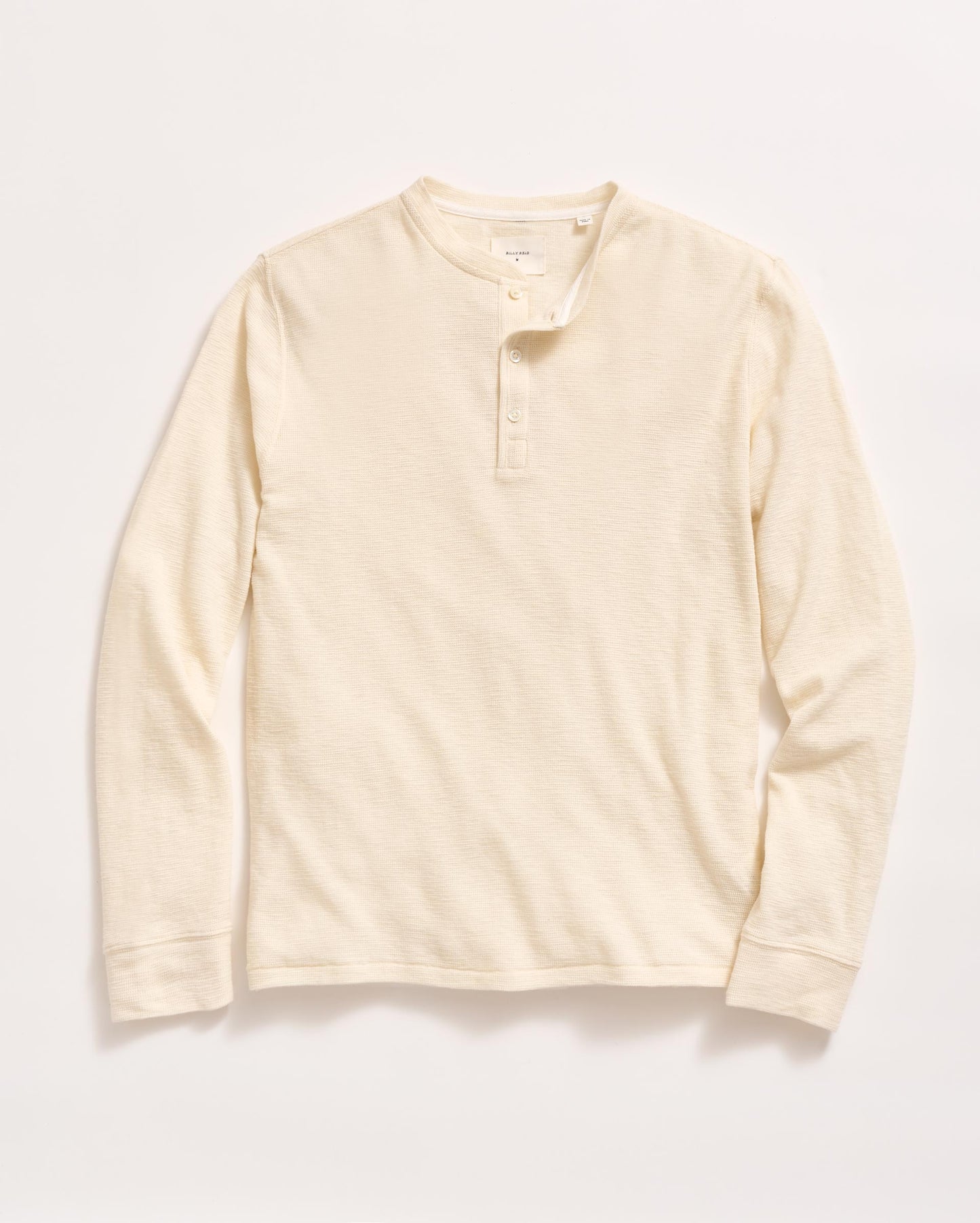 Slub Tuck Henley Tinted White Billy Reid