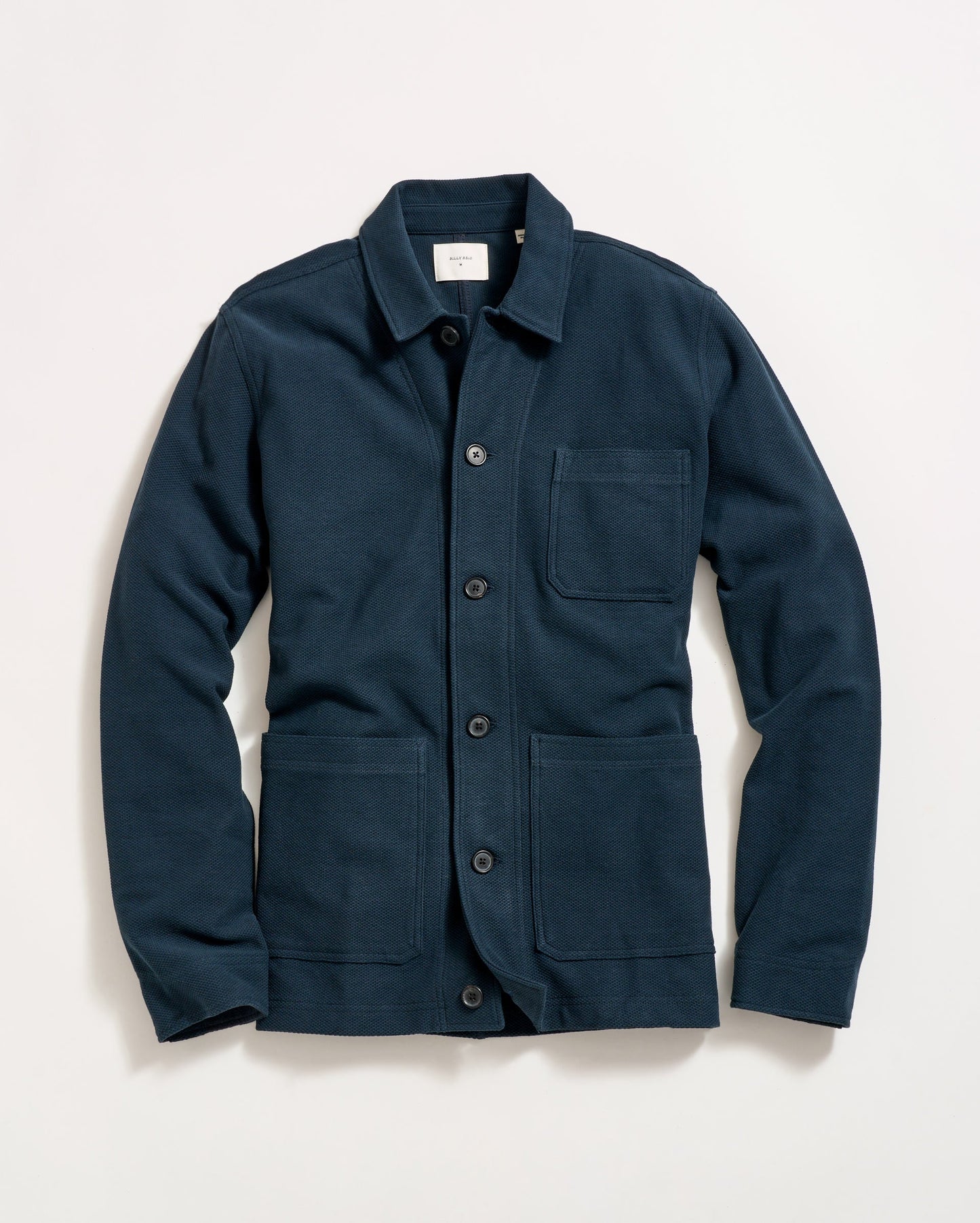 Pique Chore Jacket Carbon Blue Billy Reid