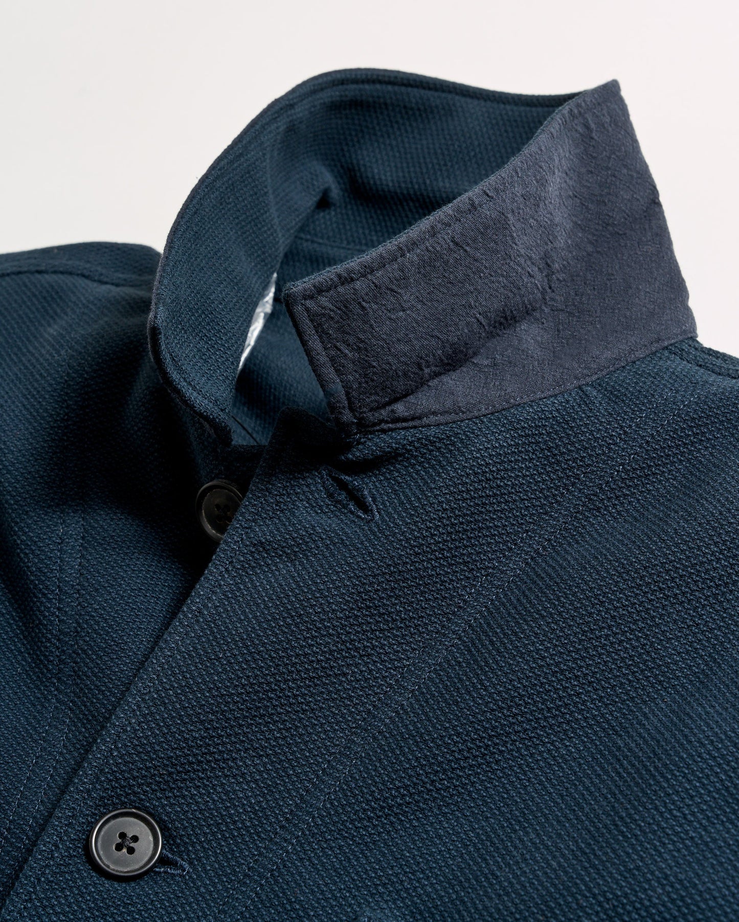 Pique Chore Jacket Carbon Blue Billy Reid