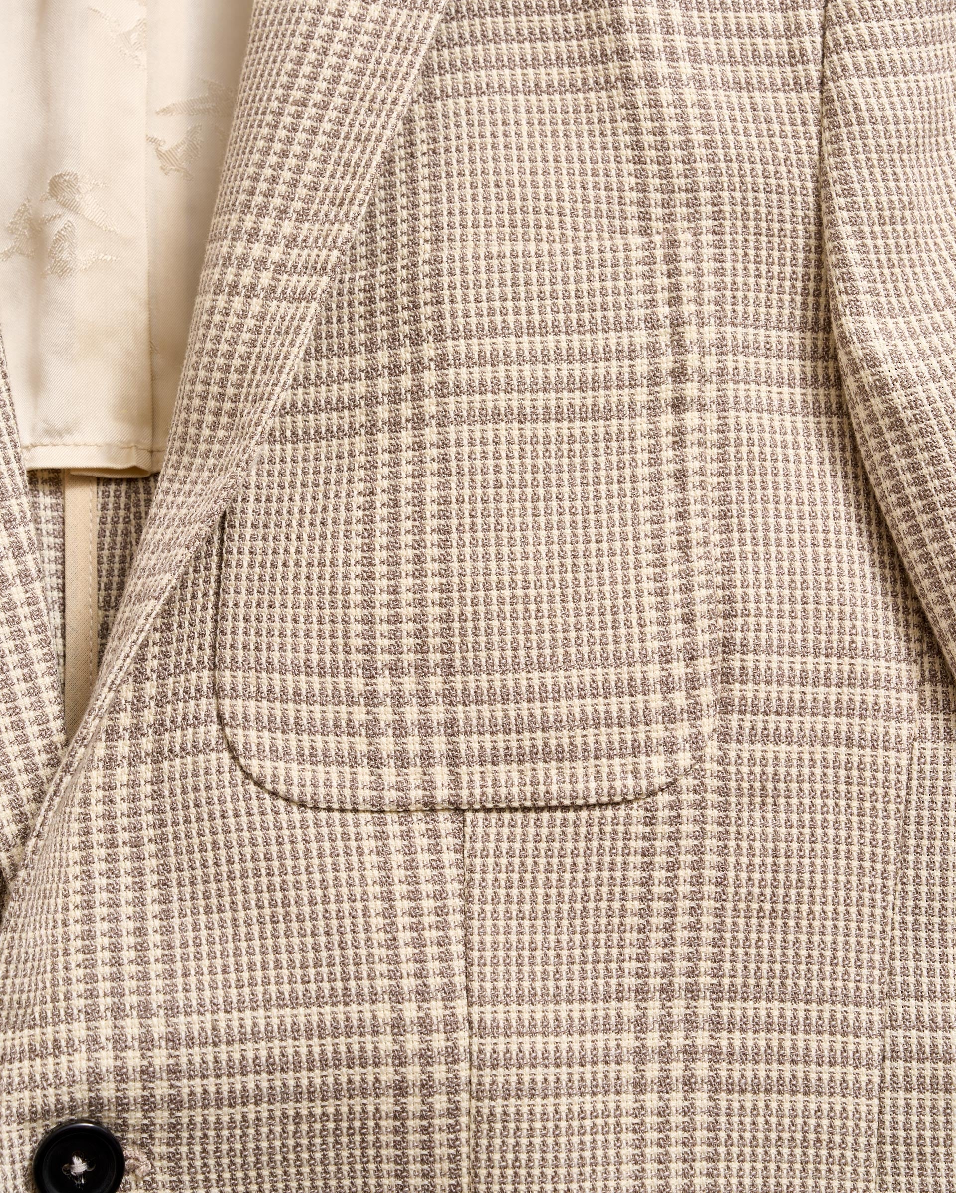 Glen Plaid Archie Jacket Natural Multi Billy Reid