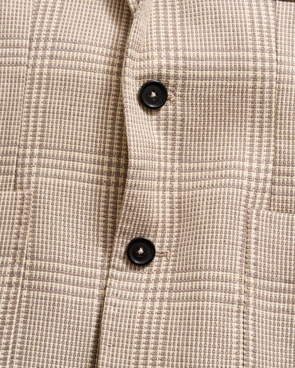 Glen Plaid Archie Jacket Natural Multi Billy Reid