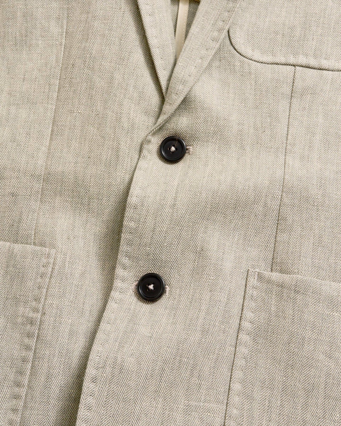 Herringbone Archie Jacket Highway Grey Billy Reid