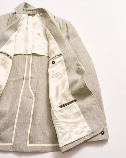 Herringbone Archie Jacket Highway Grey Billy Reid