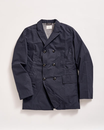 Waxed Bond Peacoat Navy Billy Reid