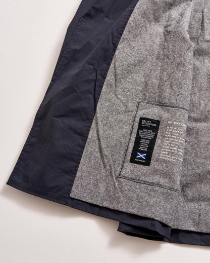 Waxed Bond Peacoat Navy Billy Reid