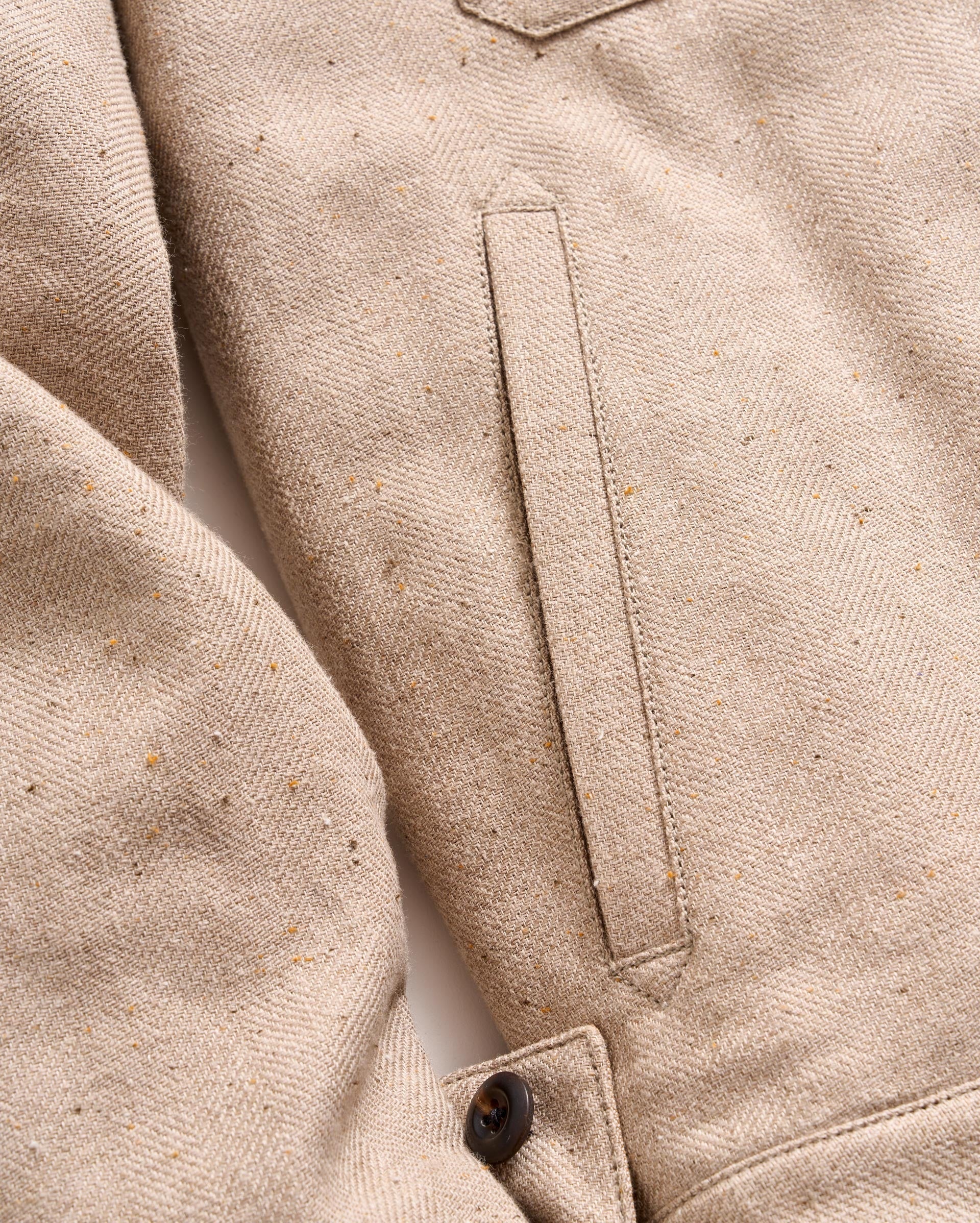 Tweed Members Jacket Pumice Billy Reid