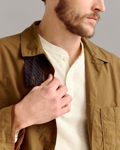 Waxed Chore Jacket Kelp Billy Reid
