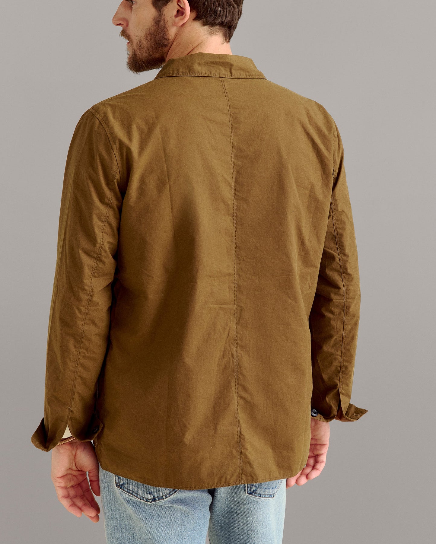 Waxed Chore Jacket Kelp Billy Reid