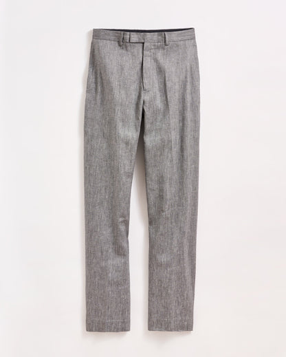 Micro Herringbone Edwin Trouser Asphalt Billy Reid