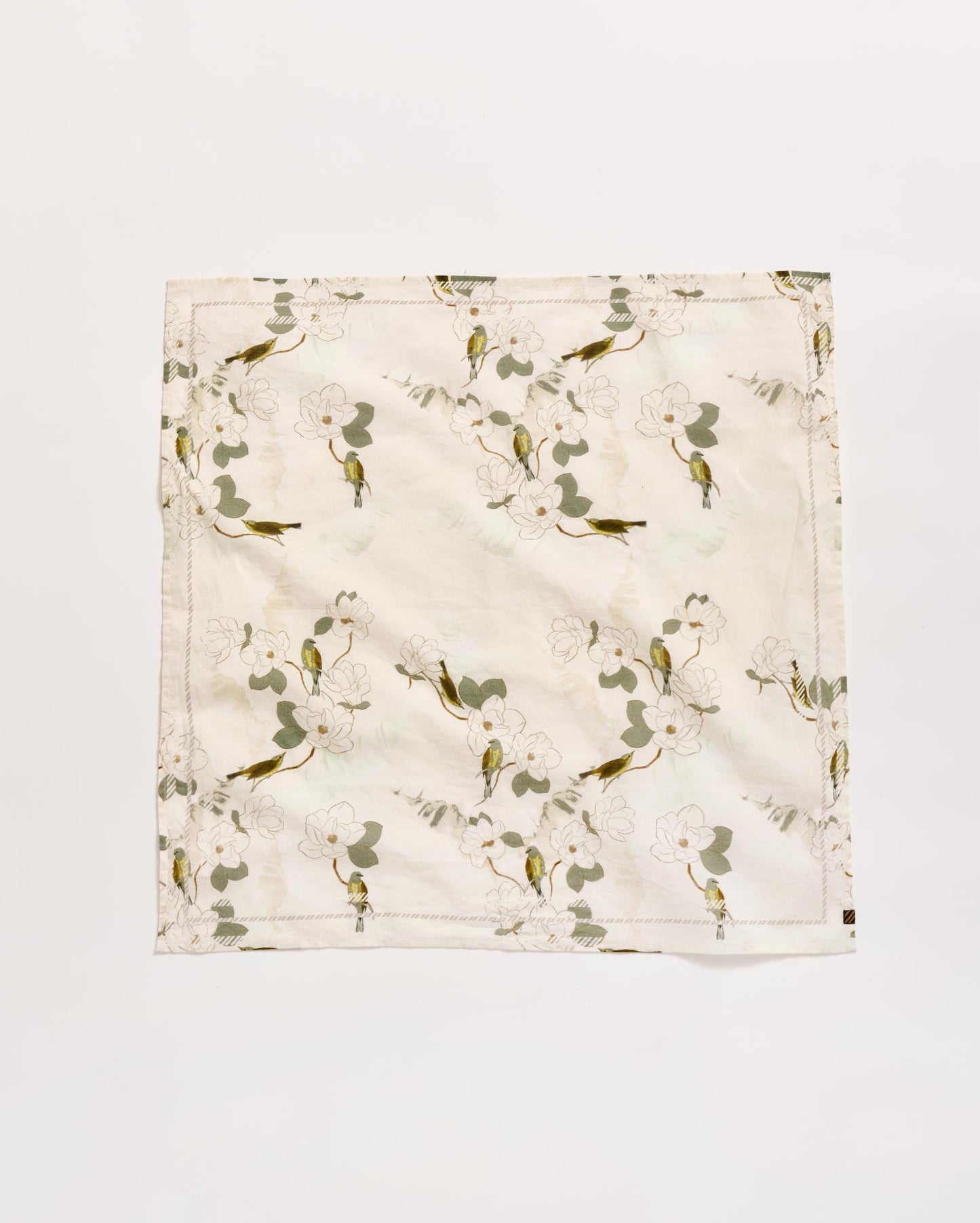Yellowhammer Flora Bandana Tinted White/Multi Billy Reid