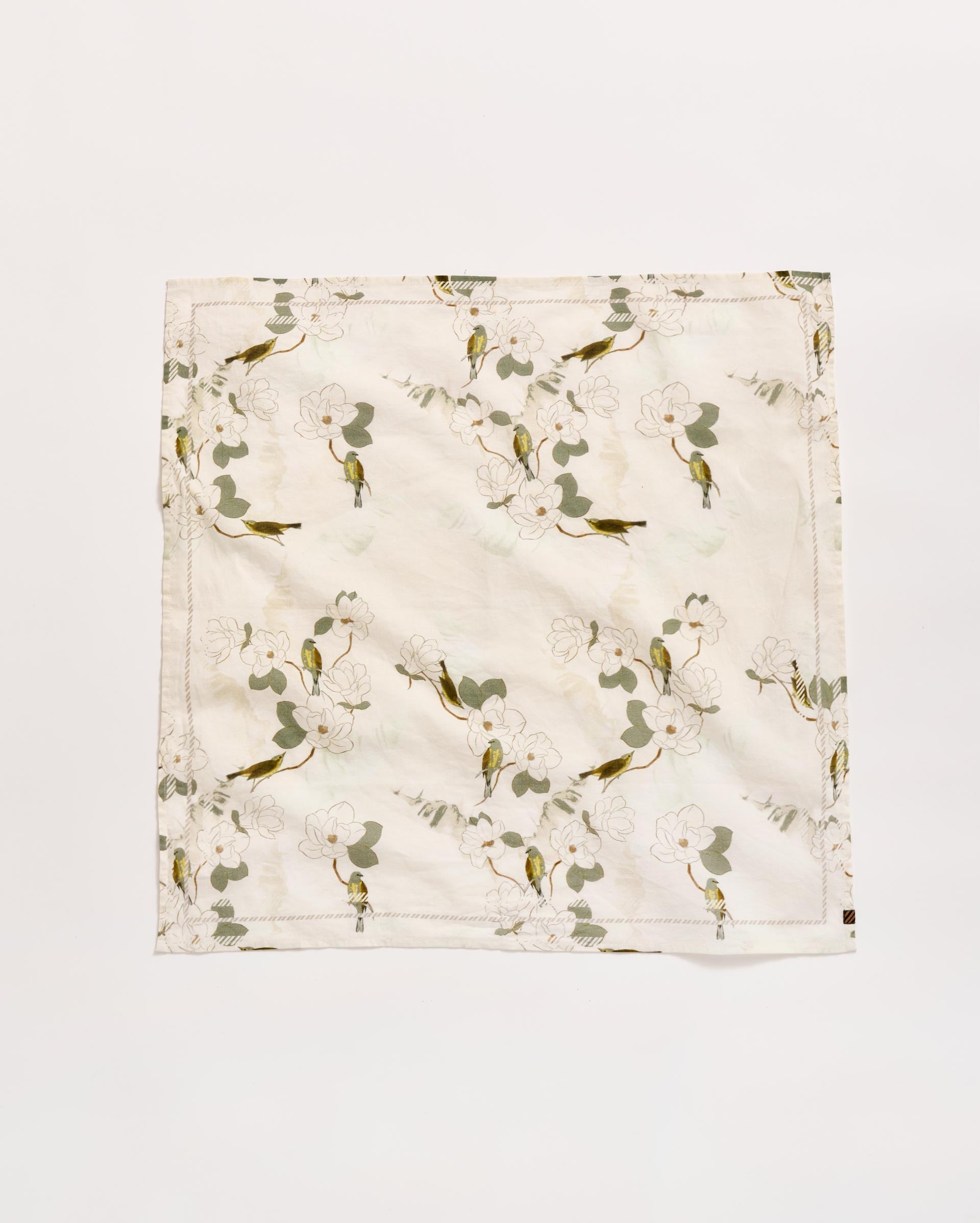 Yellowhammer Flora Bandana Tinted White/Multi Billy Reid