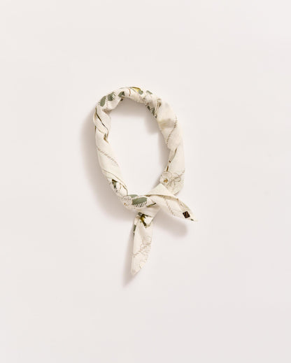 Yellowhammer Flora Bandana Tinted White/Multi Billy Reid